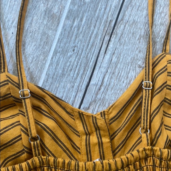 Japna 100% Cotton Honey Yellow Smocked Dress - Picture 7 of 7